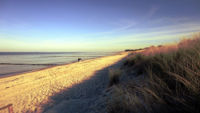 Strandübergang am Ferienhaus